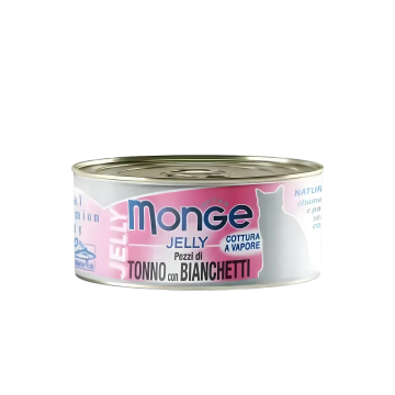 Monge Canned Food Jelly Yellowfin Tuna w/Whitebait 80g